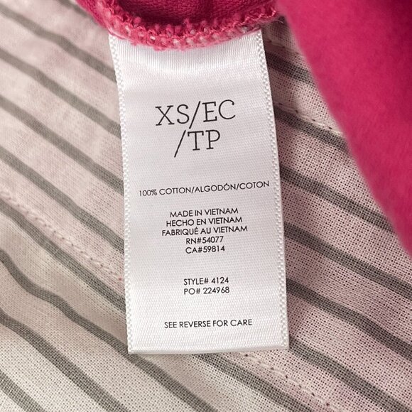 Cabi Cheeky‎ Topper Pink Corduroy Jacket #4124 Long Sleeve Button Front Women XS - Picture 8 of 12